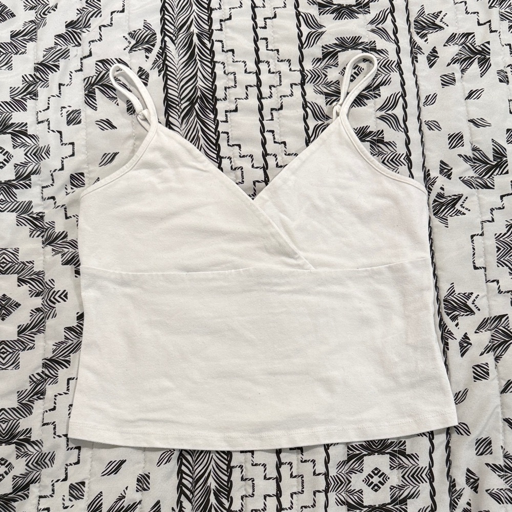 Forever 21 White Crop Top